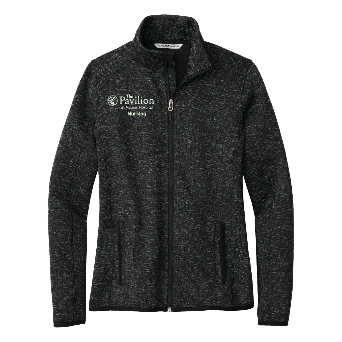 Port Authority Women's Sweater Fleece Jacket - Pavilion at McLean Hospital Nursing
