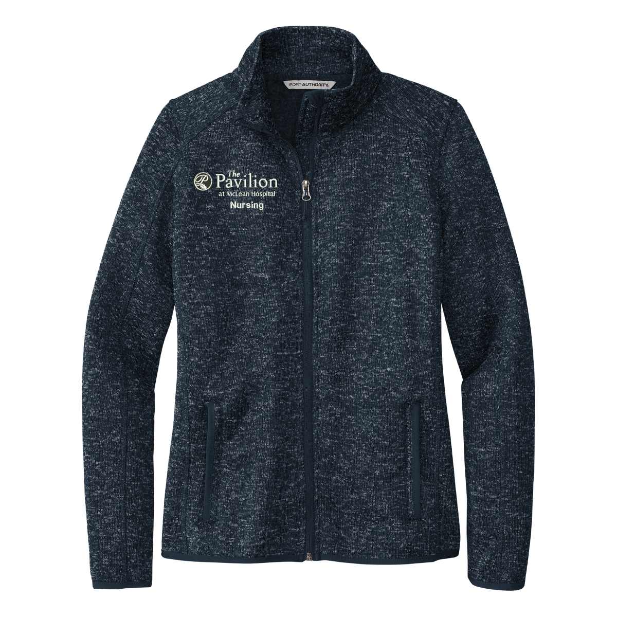 Port Authority Women's Sweater Fleece Jacket - Pavilion at McLean Hospital Nursing