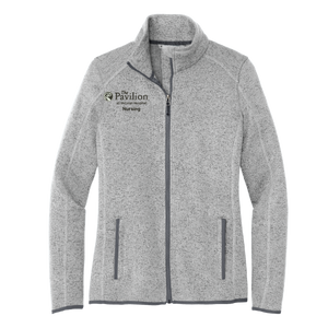 Port Authority Women's Sweater Fleece Jacket - Pavilion at McLean Hospital Nursing