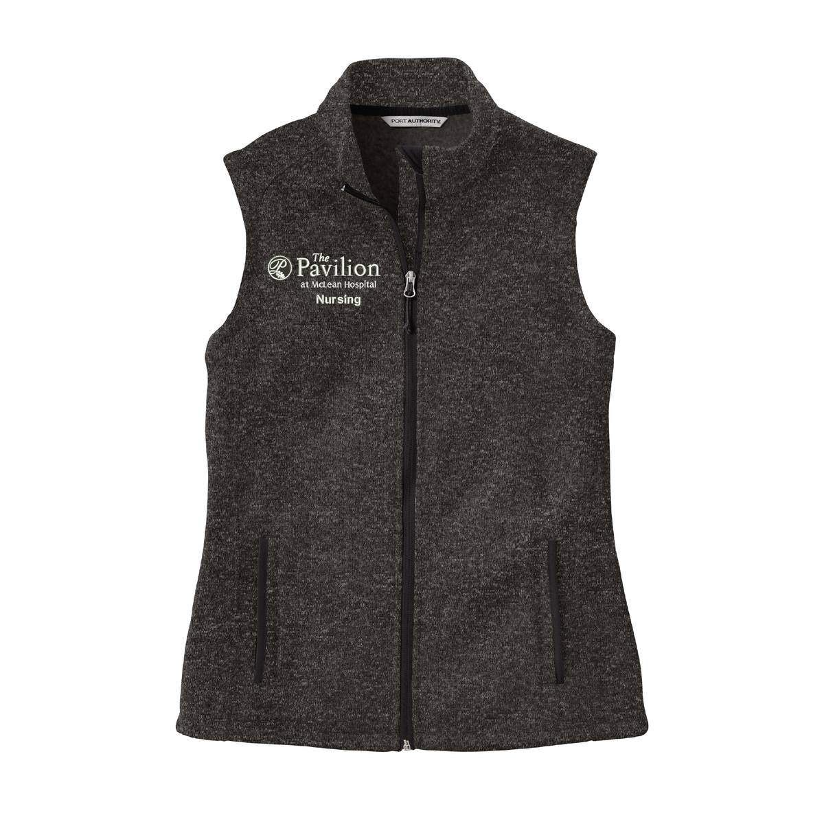 Port Authority Women's Sweater Fleece Vest - Pavilion at McLean Hospital Nursing