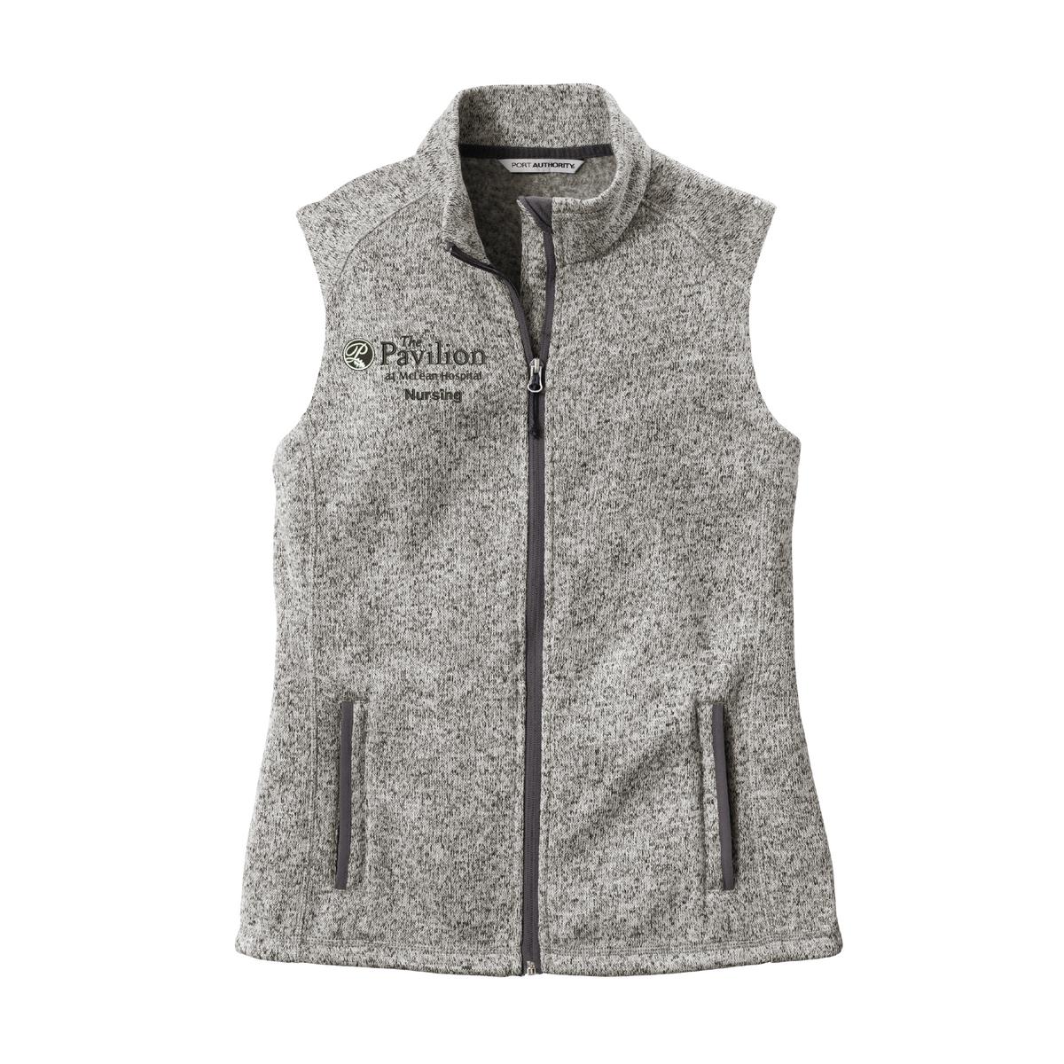 Port Authority Women's Sweater Fleece Vest - Pavilion at McLean Hospital Nursing