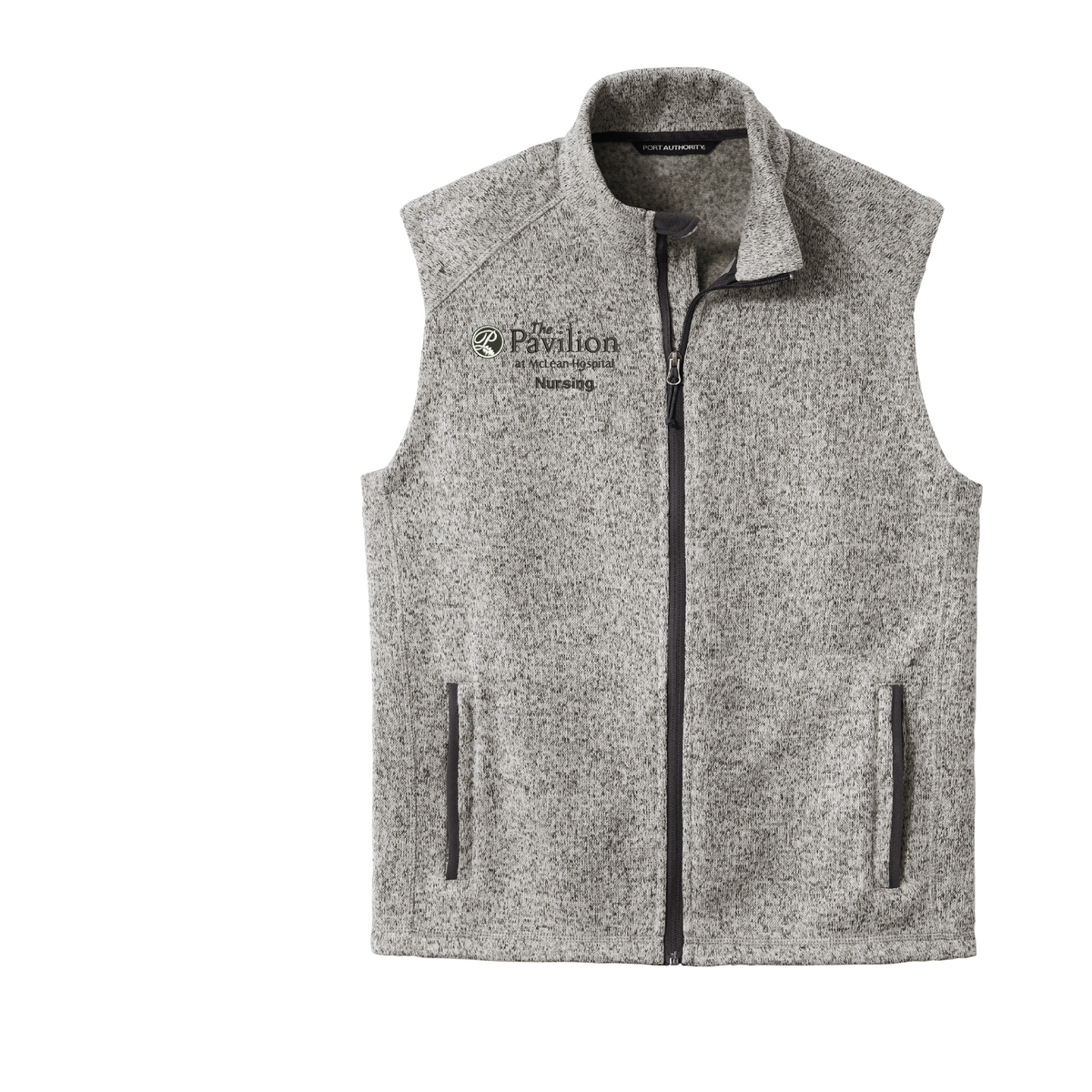 Port Authority Sweater Fleece Vest - Pavilion at McLean Hospital Nursing