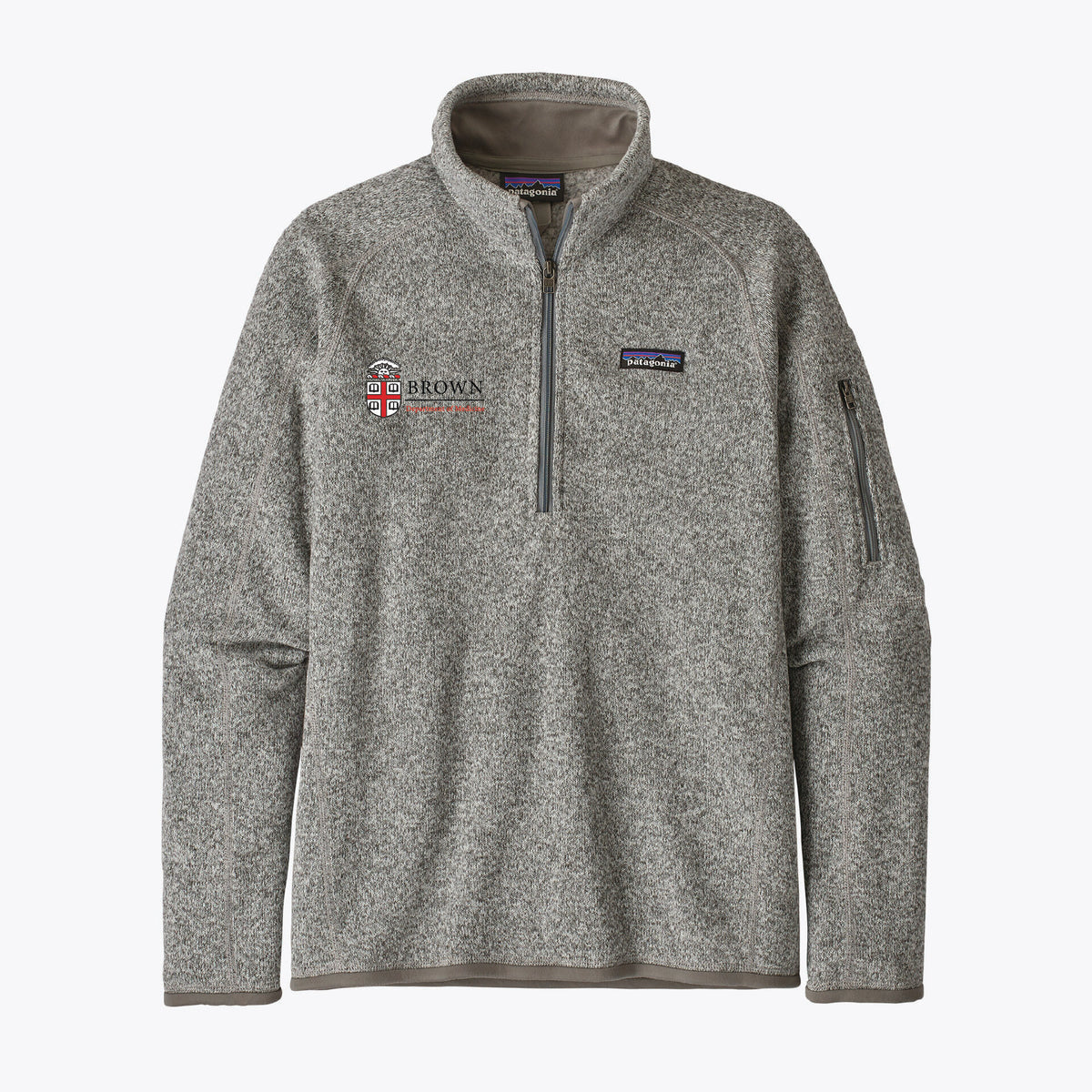 Patagonia - Women's Better Sweater Quarter Zip Fleece: Brown Medicine