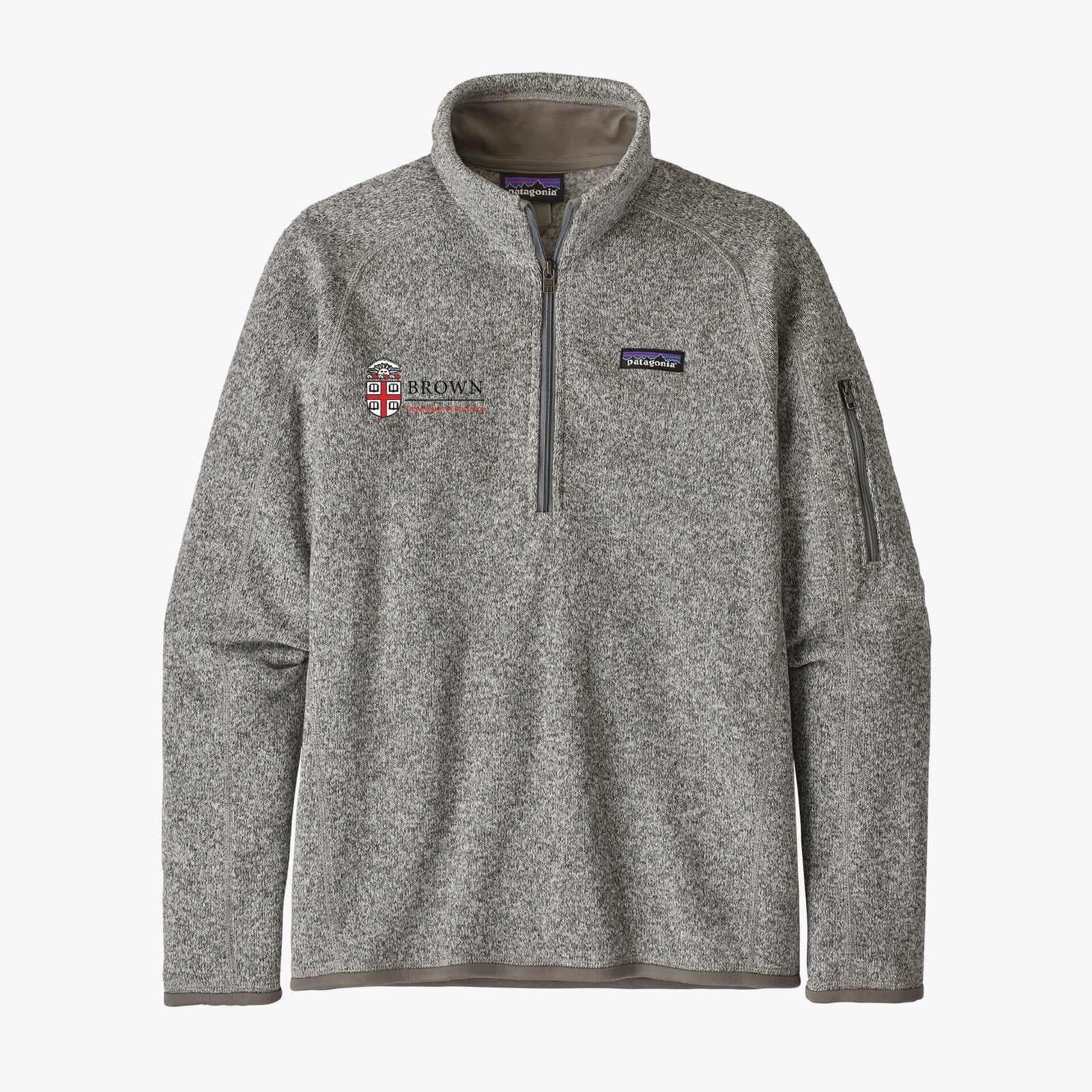 Patagonia - Women's Better Sweater Quarter Zip Fleece: Brown Medicine