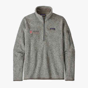 Patagonia - Women's Better Sweater Quarter Zip Fleece: Brown Medicine