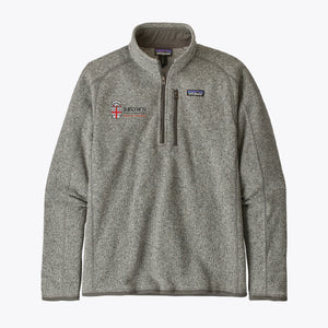 Patagonia - Men's Better Sweater 1/4-Zip Fleece: Brown Medicine