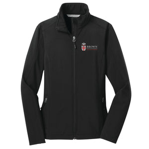 Port Authority - Ladies Soft Shell Jacket - L317 - Brown Medicine