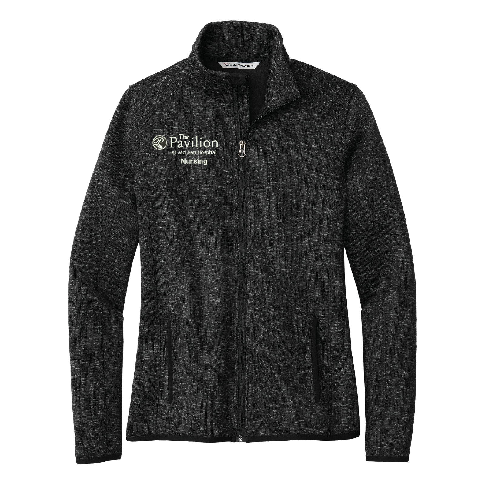 Port Authority Women's Sweater Fleece Jacket - Pavilion at McLean Hospital Nursing