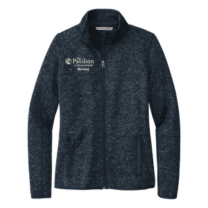 Port Authority Women's Sweater Fleece Jacket - Pavilion at McLean Hospital Nursing