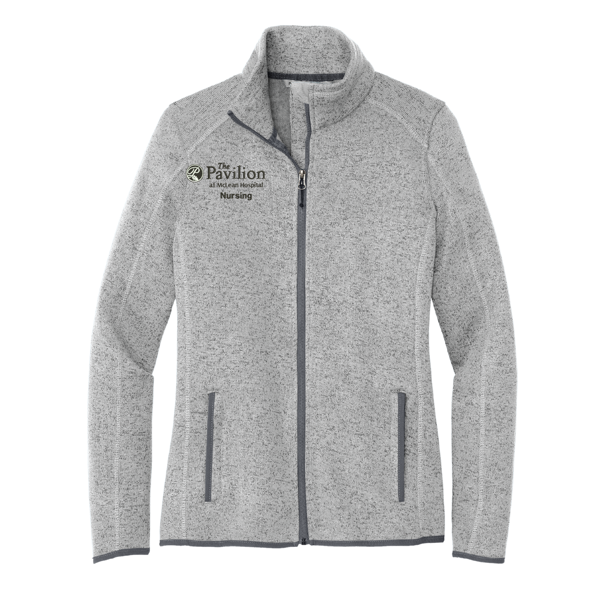 Port Authority Women's Sweater Fleece Jacket - Pavilion at McLean Hospital Nursing