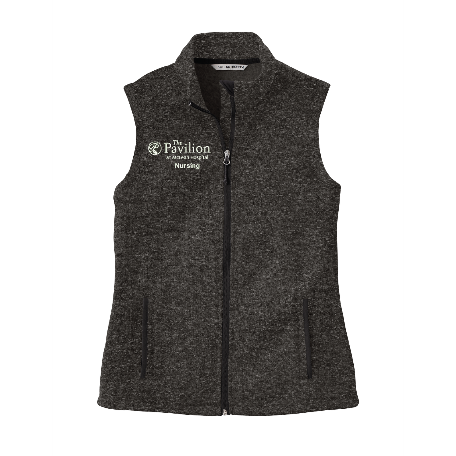 Port Authority Women's Sweater Fleece Vest - Pavilion at McLean Hospital Nursing