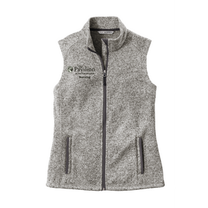 Port Authority Women's Sweater Fleece Vest - Pavilion at McLean Hospital Nursing