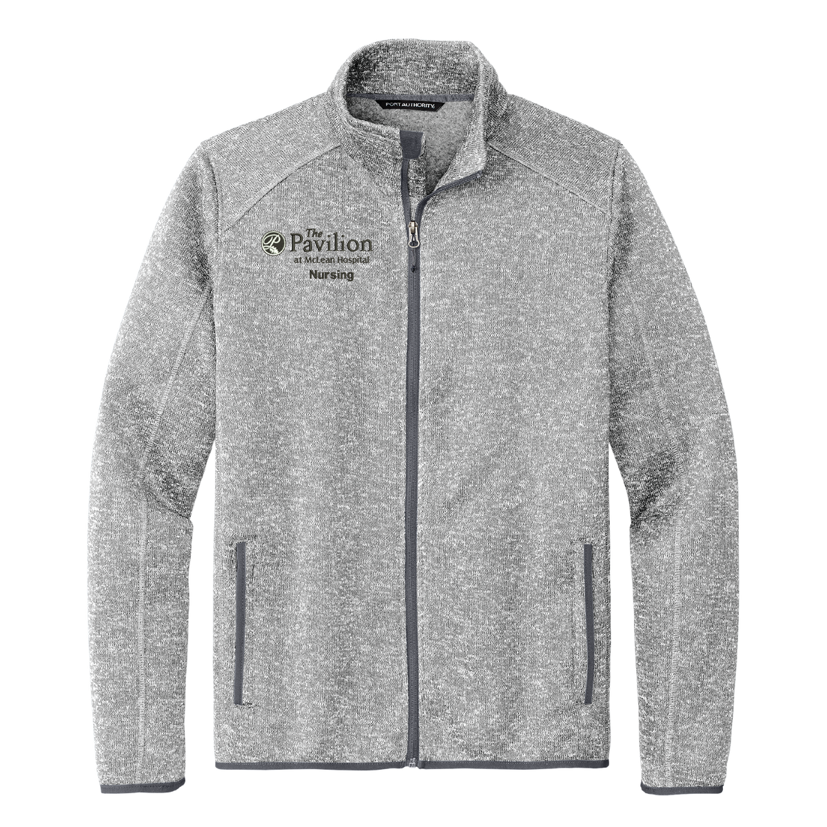 Port Authority Sweater Fleece Jacket - Pavilion at McLean Hospital Nursing