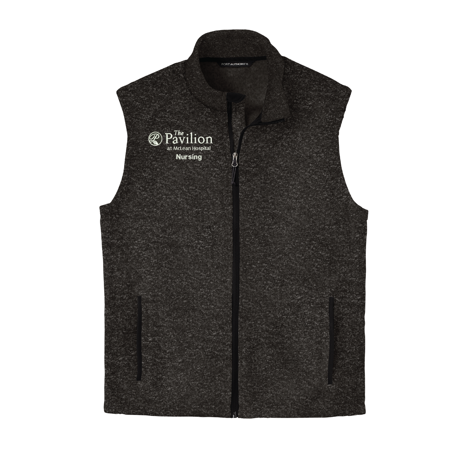 Port Authority Sweater Fleece Vest - Pavilion at McLean Hospital Nursing