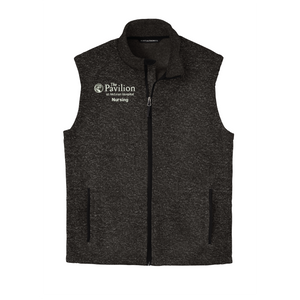 Port Authority Sweater Fleece Vest - Pavilion at McLean Hospital Nursing
