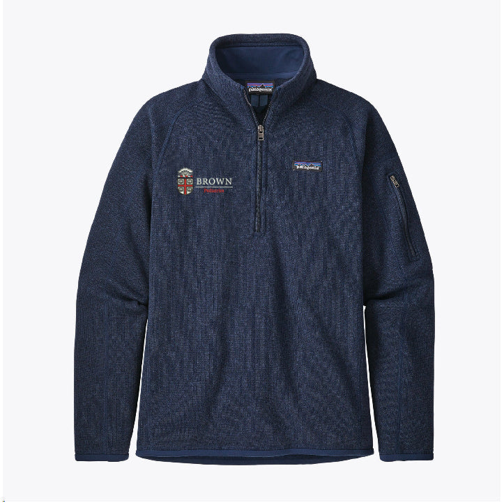 Patagonia - Women's Better Sweater Quarter Zip Fleece: Brown Pediatrics