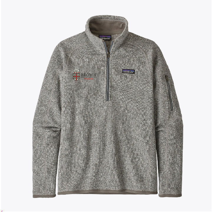 Patagonia - Women's Better Sweater Quarter Zip Fleece: Brown Pediatrics