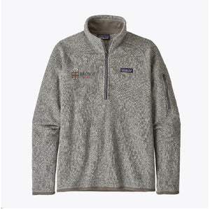 Patagonia - Women's Better Sweater Quarter Zip Fleece: Brown Pediatrics