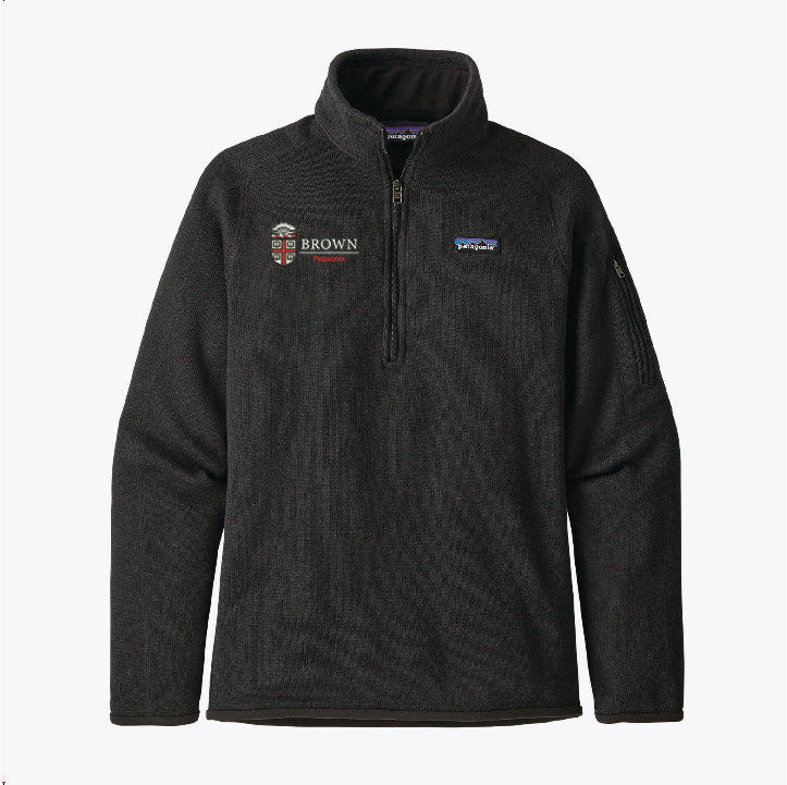 Patagonia - Men's Better Sweater 1/4-Zip Fleece: Brown  Pediatrics