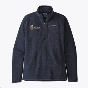 Patagonia - Men's Better Sweater 1/4-Zip Fleece: Brown  Pediatrics