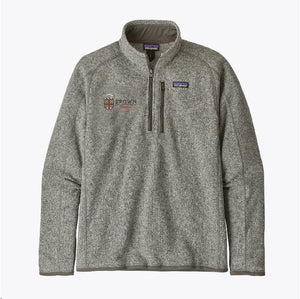 Patagonia - Men's Better Sweater 1/4-Zip Fleece: Brown  Pediatrics