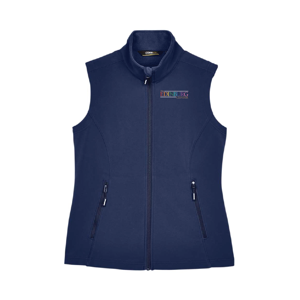 CORE 365 Men's Cruise Two-Layer Fleece Bonded Soft Shell Vest CE701 PRIDE