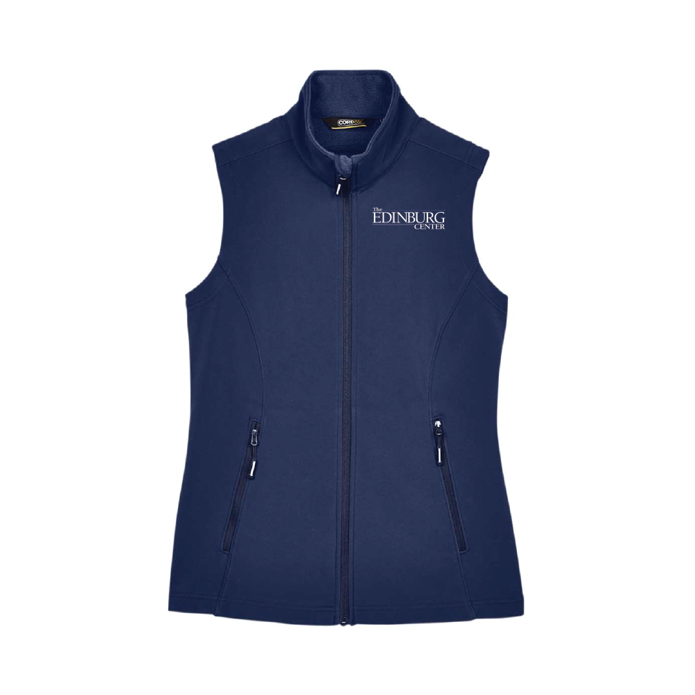 CORE 365 Women's Cruise Two-Layer Fleece Bonded Soft Shell Vest CE701W