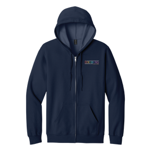 Gildan Softstyle Midweight Fleece Full-Zip Hooded Sweatshirt SF600 PRIDE
