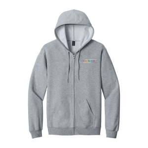 Gildan Softstyle Midweight Fleece Full-Zip Hooded Sweatshirt SF600 PRIDE