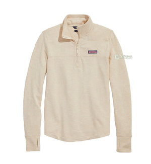 Vineyard Vines Women's Dreamcloth Relaxed Shep Quarter-Zip