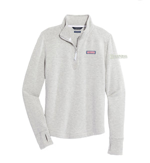 Vineyard Vines Women's Dreamcloth Relaxed Shep Quarter-Zip